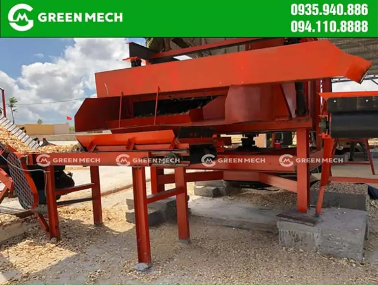 Máy sàng dăm gỗ chất lượng cao