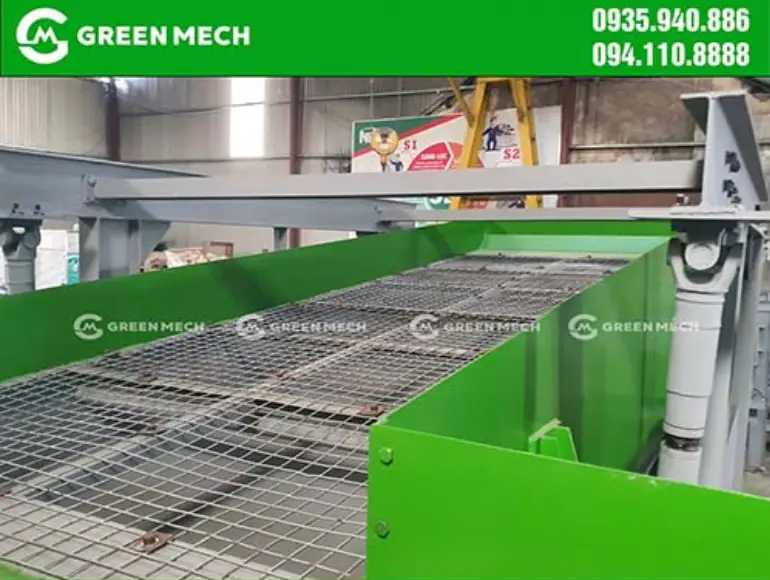 Sử dụng máy sàng dăm gỗ để phân loại dăm gỗ