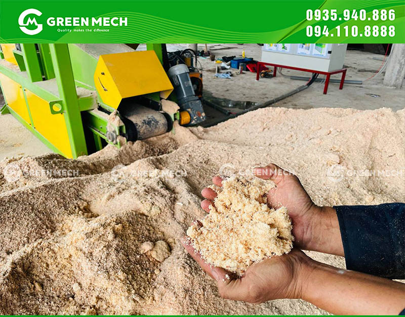 Máy nghiền nhanh và tạo mùn cưa đạt chuẩn