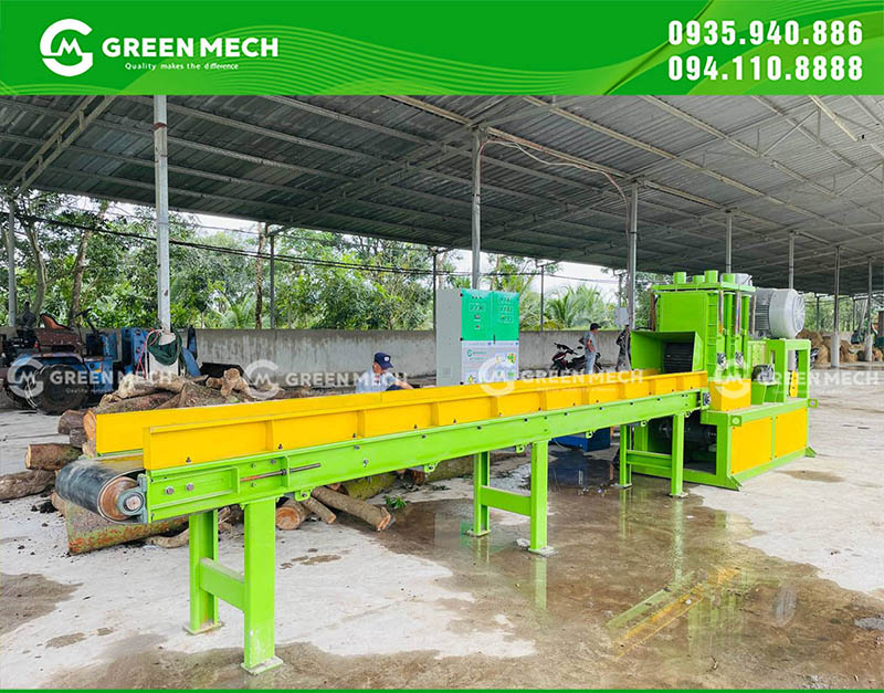 Máy nghiền gỗ công nghiệp