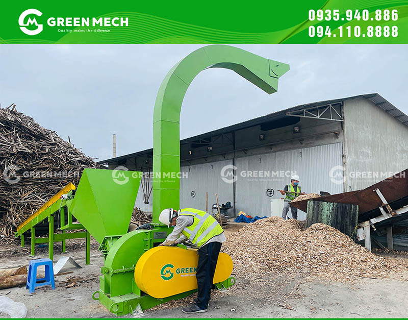 Lựa chọn máy băm gỗ GREEN MECH dựa trên nguồn nguyên liệu và sản lượng thực tế, không chỉ nhìn vào công suất động cơ.